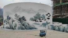 台州乡村振兴墙绘手绘壁画，点亮乡村未来
