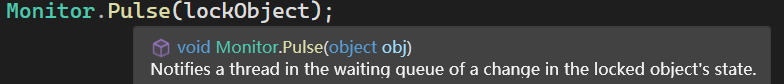 聊一聊 Monitor.Wait 和 Pluse 的底层玩法