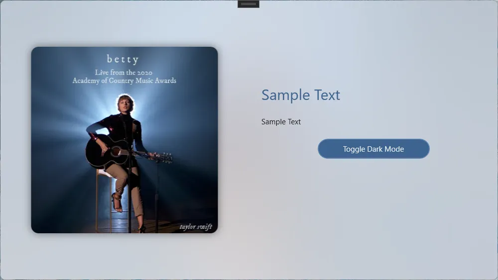 WPF 使用GDI+提取图片主色调并生成Mica材质特效背景