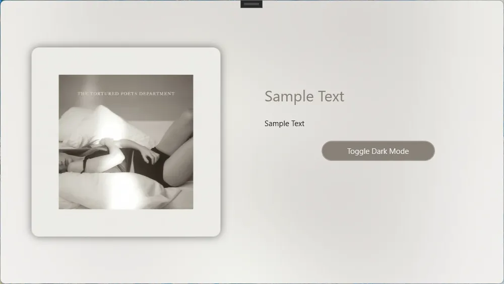 WPF 使用GDI+提取图片主色调并生成Mica材质特效背景