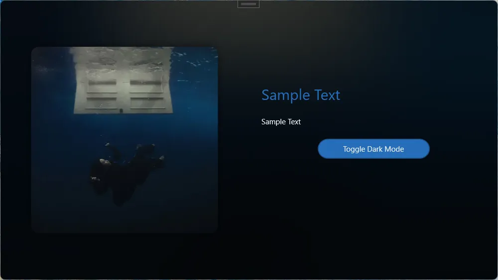 WPF 使用GDI+提取图片主色调并生成Mica材质特效背景
