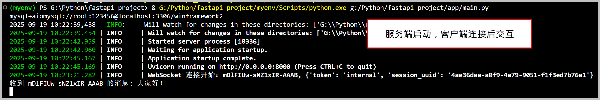 基于 SocketIO 消息协议设计报文规范，构建FastAPI上的SocketIO 应用
