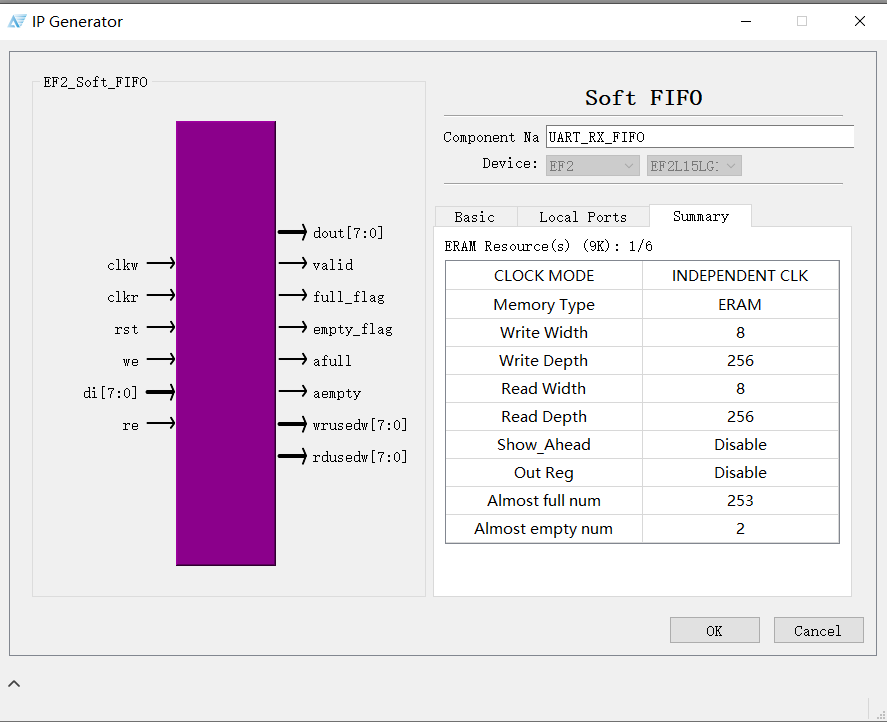 用低成本FPGA实现FSMC接口的多串口（UART）缓冲控制器