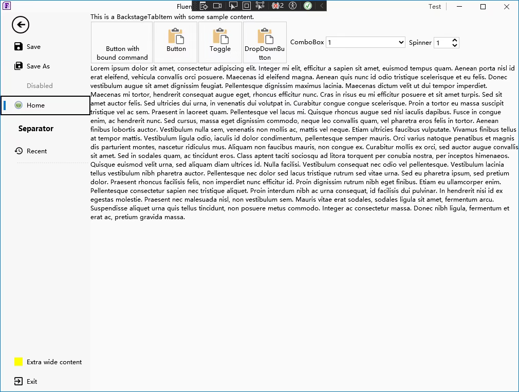一款专门为 WPF 打造的开源 Office 风格用户界面控件库