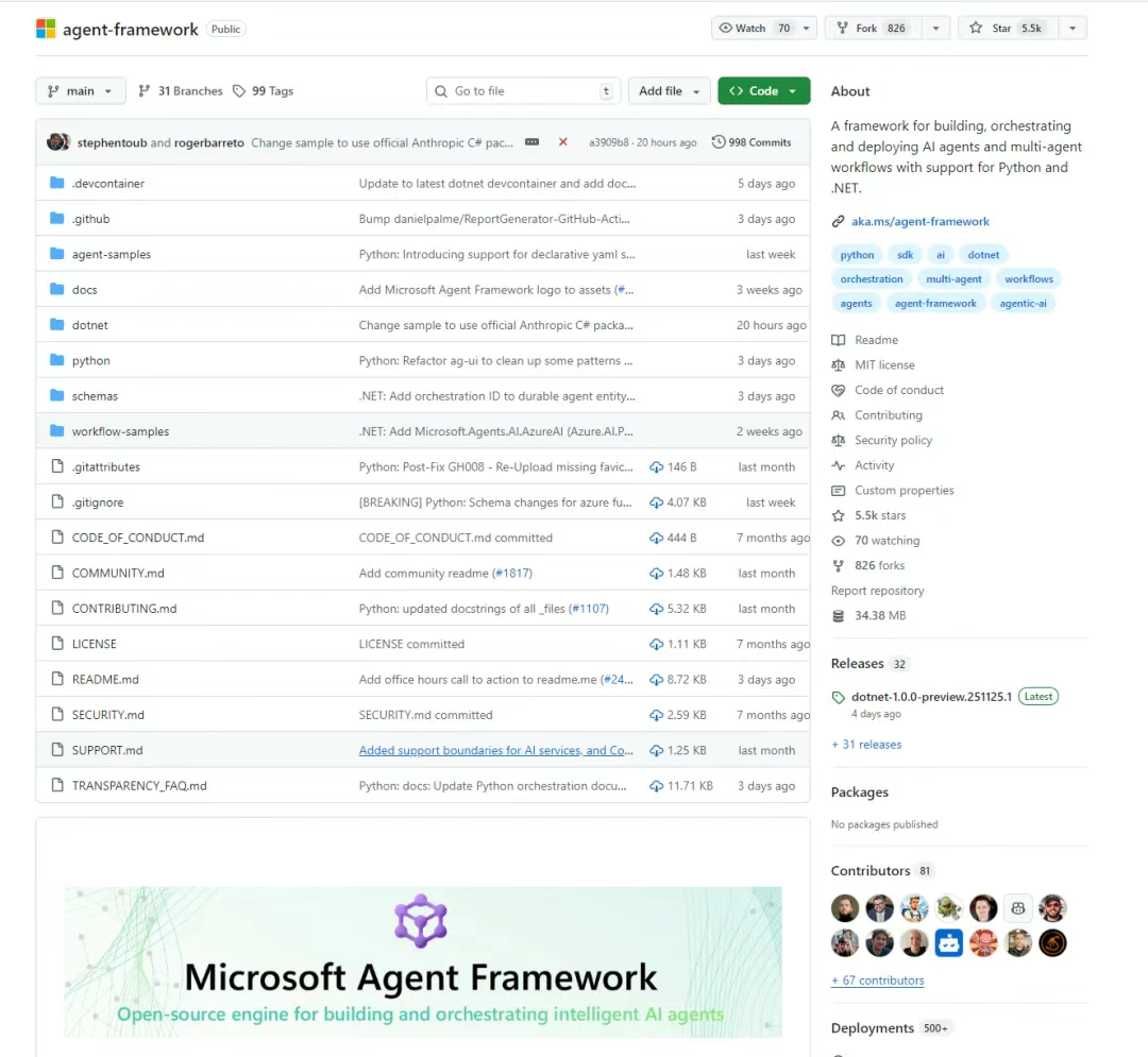 C#/.NET/.NET Core优秀项目和框架2025年11月简报